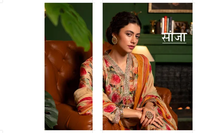 Saarthi By Saanja Viscose Muslin Designer Salwar Kameez Wholesale Price In Surat